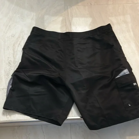 Pelagic Gray, Black and Blue quick dry shorts - Picture 9 of 13